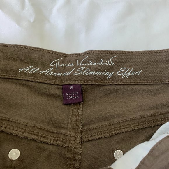 Gloria Vanderbilt Women´s All Around Slimming Effect Straight Jeans, Size 14 - Picture 4 of 11